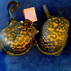 Savage Fenty cheetah print bra